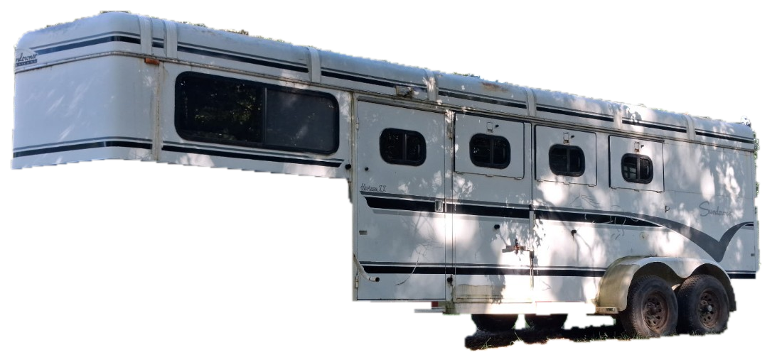 3 Horse Slant Horse Trailer / Stock Trailer