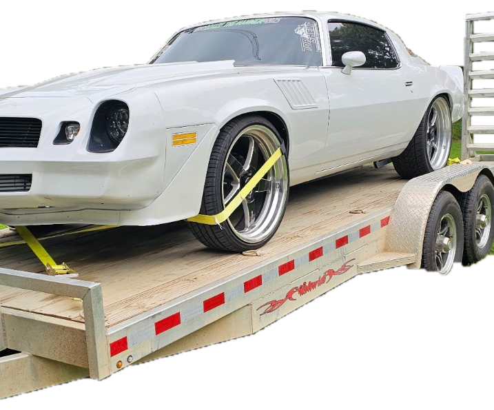 Wolverine Flat Bed Trailer with Ramps