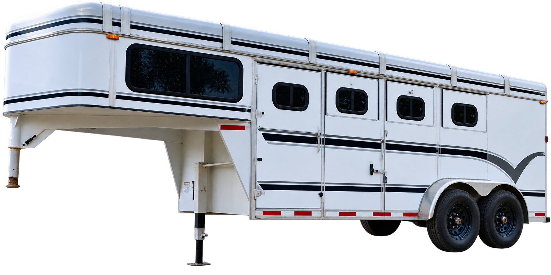 3 Horse Slant Horse Trailer / Stock Trailer